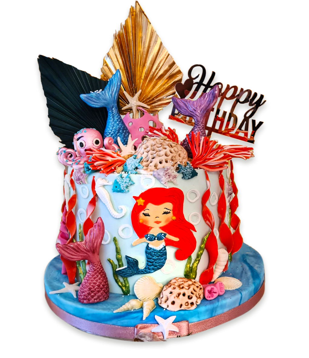 Geburtstagstorte Meerjungfrau